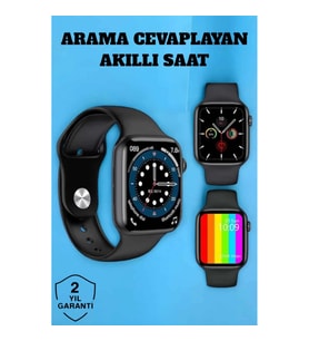 Mey İthalat® Akıllı Saat Bluetooth Bağlantı ve 24 Saat Sağlık İzleme GPS Arama Cevaplama