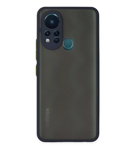 Newface İnfinix Hot 11s Kılıf Montreal Silikon Kapak - Lacivert