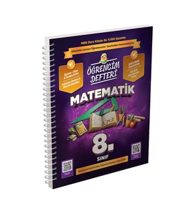 8.Sınıf Matematik Öğrencim Defteri Murat Eğitim Yayınları