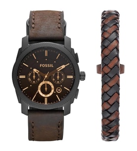 Fossil FFS5251SET Erkek Set Kol Saati ve Bileklik