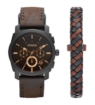 Fossil FFS5251SET Erkek Set Kol Saati ve Bileklik