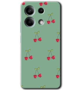 Xiaomi Redmi Note 13 Kılıf HD Desen Baskılı Kılıf - Kiraz Berry
