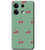 Xiaomi Redmi Note 13 Kılıf HD Desen Baskılı Kılıf - Kiraz Berry