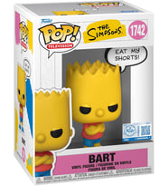 Funko Pop! Sayings: Simpsons - Bart Simpson - The Simpsons - Vinil Koleksiyon Figürü - Hediye Fikri (Krem)