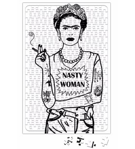 Frida Kahlo 3 Puzzle 240 Parça Yapboz