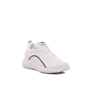 Beyaz-Lacivert Fileli Hafif Unisex Spor Ayakkabı Dera 640 G