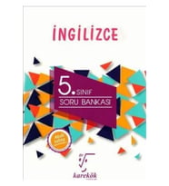 Karekök Yayınları Karekök 5.sınıf Ingilizce Soru Bankası (Çok Renkli)