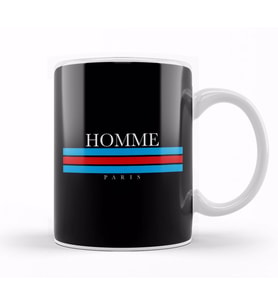 Homme Paris Kupa Bardak Porselen