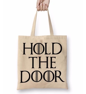Game Of Thrones Hodor Hold The Door Bez Çanta Uzun Saplı