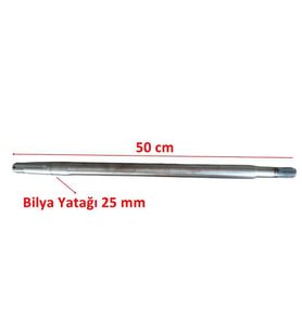 E-Yük Arabası Arka Aks 18 Freze 50 Cm İth