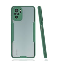 Xiaomi Redmi Note 10 Kılıf Platin Silikon - Yeşil