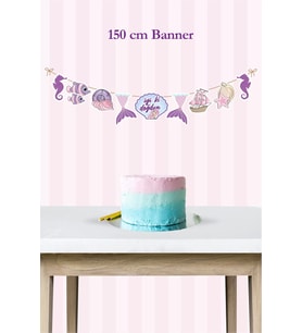 Deniz Kızı Konsepti Büyük Banner *Kalın Kağıt 150cm