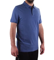 Twister 2341 İNdigo Günlük Kısa Kol Normal Kesim Pamuklu Polo Yaka Erkek Tişört