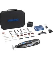Dremel 8240 Akülü Çok Amaçlı El Motoru, 12V 2Ah Lithium-Ion Akü, 5.000 35.000 Dev/Dak, 5 Bağlantı Pa