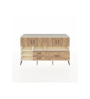 Kronos Konsol 8 Raflı 3 Çekmeceli 4 Kapaklı 176x59x99 Aytaşı-Çam