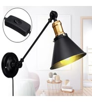mylights  vintage duvar aolik okumalambası kabllolu anahtarlı aplik  hareketli aplik Diğer