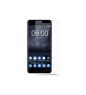 Nokia 8 Uyumlu Kılıf Dostu Ön Koruma Cam Ekran Koruyucu