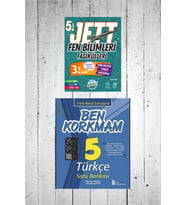 5.Sınıf Ünlüler Jett Fen Bilimleri Fasikülü (Karışık)