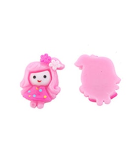 Bebek akrilik stıcker plastik pembe pk10-