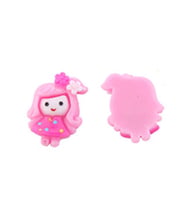 Bebek akrilik stıcker plastik pembe pk10-