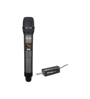 KÖNİG K-400 Uhf Telsiz El Mikrofon (Gri - Siyah)