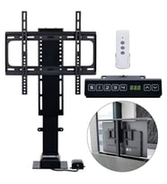 Powermaster 32-57 İnç Ayarlanabilir Yükseklik Uzaktan Kumandalı Lcd Led TV Kaldırma Aparatı Lift Asansörü 80 Kg Taşır