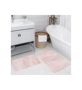 Eliana Home Baskılı 2'li Banyo Paspas Takımı RVG5102