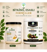 Kader Kaz Yağlı Krem 240 gr & ÇareBurada At Kestanesi Jel 500 ml İkili Bakım Seti