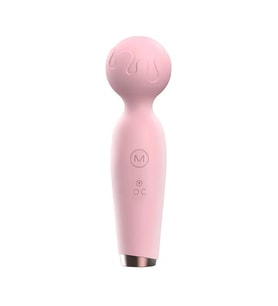 Modern Wand Mikrofon Vibratör Pembe