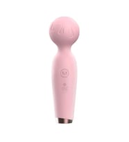 Modern Wand Mikrofon Vibratör Pembe