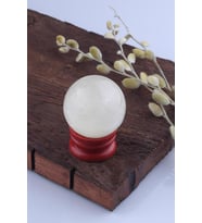 Limon Kuvars Taşı Doğal Taş Küre - 600055