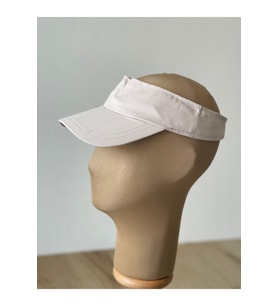 %100 Pamuk Sporcu Koşu Tenis Vizör Şapka Arka Kısmı Ayarlanabilir Unisex Vizör Şapka