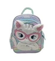 CHIMOLA GLASSES CAT SIRT ÇANTASI 16" ÇOK RENKLİ (K)