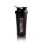 Gorilla Nutrition Shaker (Siyah Gümüş)