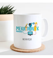 Mekatronik Mühendisine Özel Kupa Bardak
