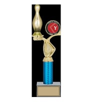 ODAK KUPA - Figürlü Kupalar - Bowling / Pin Figürlü Kupalar FG-017 B - 37 cm