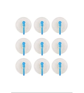 9'Lu Eko Vantuz Askı Şeffaf 2,5 Cm Royaleks-SF-855