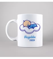 HoşGeldin Bebek Tasarımlı Kupa Kişiye Özel
