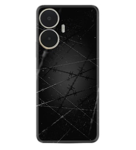 Realme C55 Kılıf Silikon Desen Özel Seri Dikenli Tel 1779