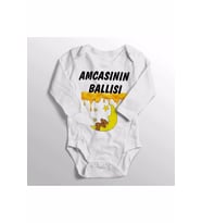 Bebek Amcasının Ballısı Yazısı Baskılı