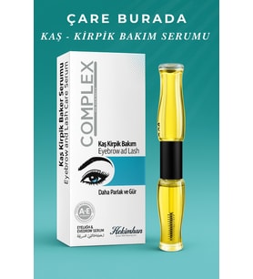 Kaş & Kirpik Bakım Serumu 10 Ml + 10 Ml (Parlak & Gür)