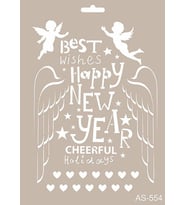 Cadence New Stencil Collection A4 AS-554 