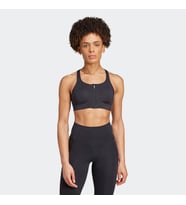adidas IT2403 TLRDIM L HS ZIP Kadın Sporcu Sütyeni (Siyah)