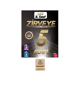 Newton LGS 8. Sınıf Zirveye 3 Sarmal 2 Genel 5 Adım Deneme + Telefon Standı