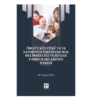 Örgüt Kültürü ve İş Tatmini İlişkisinde Rol Belirsizliği ve Kuşak Farklılıklarının Etkisi
