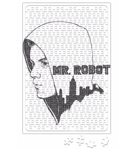 Mr Robot Puzzle 240 Parça Yapboz