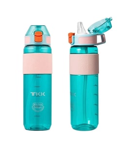 VAGONLİFE T1003 TKK PİPETLİ  TRİTAN MATARA MAVİ 800ML