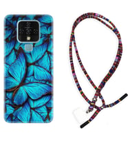 Tecno Camon 16 18P Pova Kılıf Boyun Asklı Rasta Silikon Owl 1351