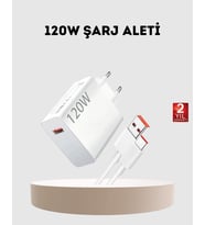 120W USB-C Şarj Adaptörü Süper Hızlı Şarj Güç Kaynağı Seti