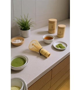 Bambum Cashi - 4 Parça Matcha Çayı Seti